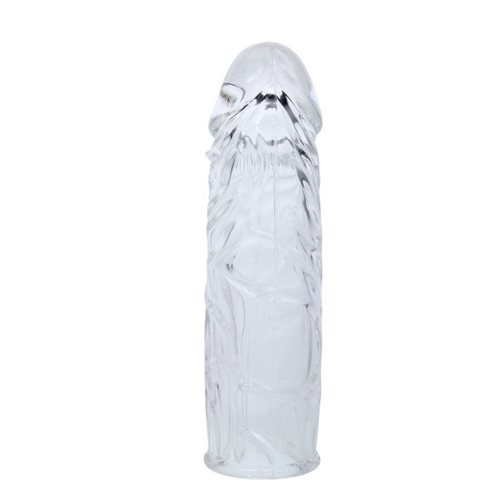 BAILE - CAPA LILÁS PARA O PÊNIS EM SILICONE ADAPTATIVO 13 CM - Image 3