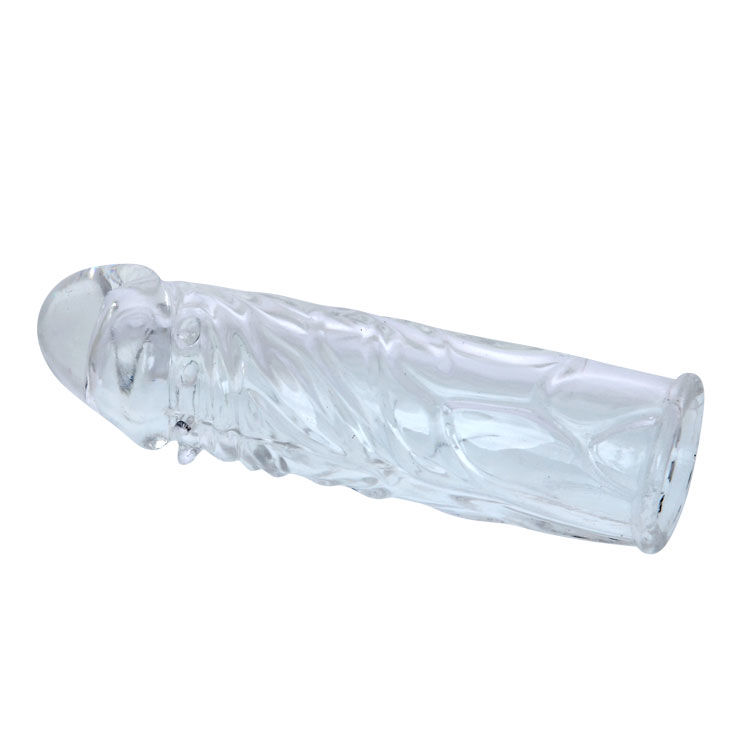 BAILE - CAPA LILÁS PARA O PÊNIS EM SILICONE ADAPTATIVO 13 CM - Image 5