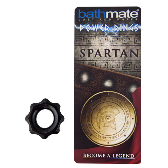 BATHMATE – ANEL DE PÊNIS PRETO ESPARTANO