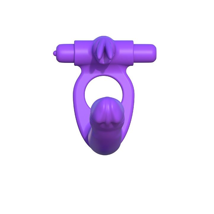 FANTASY C-RINGZ - VIBRADOR DUPLO DE SILICONE COM CABEÇA - Image 3