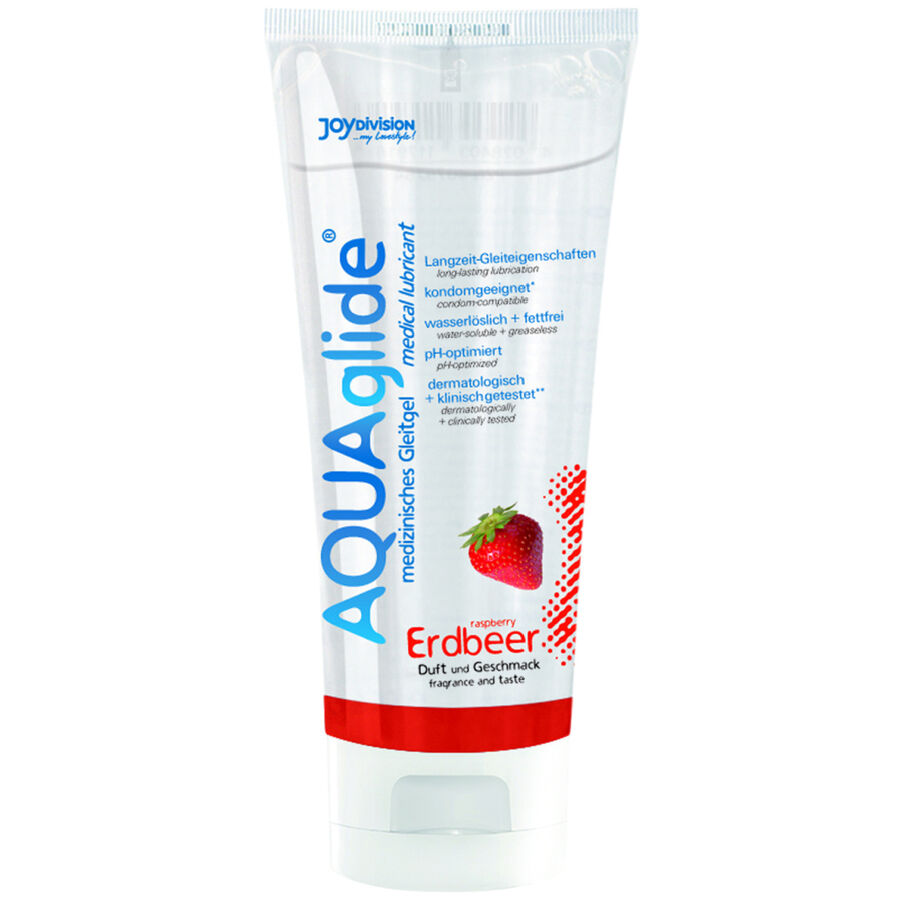 JOYDIVISION AQUAGLIDE – LUBRIFICANTE DE MORANGO 100 ML