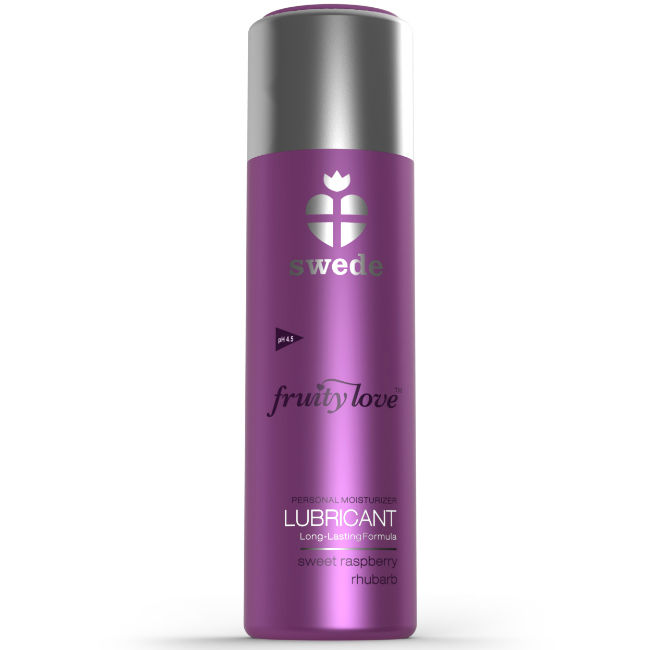 SWEDE – LUBRIFICANTE FRUITY LOVE FRAMBOESA RUIBARBO 100 ML