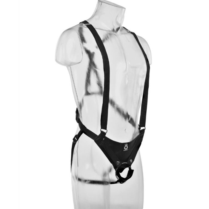 KING COCK - SISTEMA DE SUSPENSÃO STRAP-ON OCO DE 28 CM COR DA CARNE - Image 4