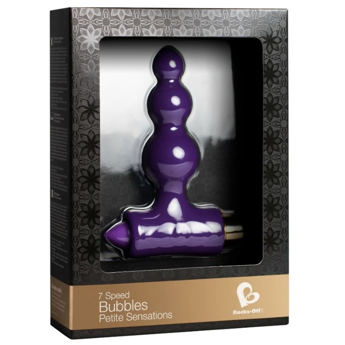 ROCKS-OFF – ESTIMULADOR ANAL PETITE BUBBLES – LILÁS