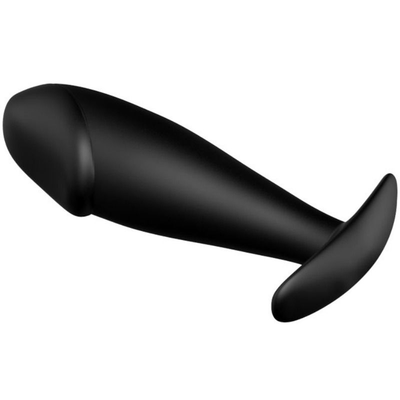 PRETTY LOVE - PLUG ANAL DE SILICONE EM FORMATO DE PÊNIS PRETO - Image 3