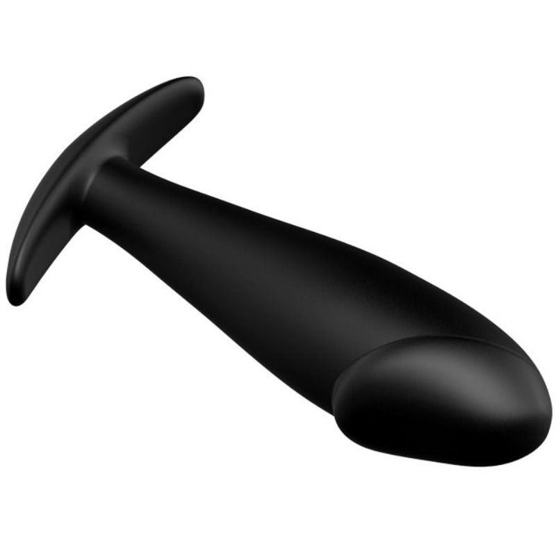 PRETTY LOVE - PLUG ANAL DE SILICONE EM FORMATO DE PÊNIS PRETO - Image 4