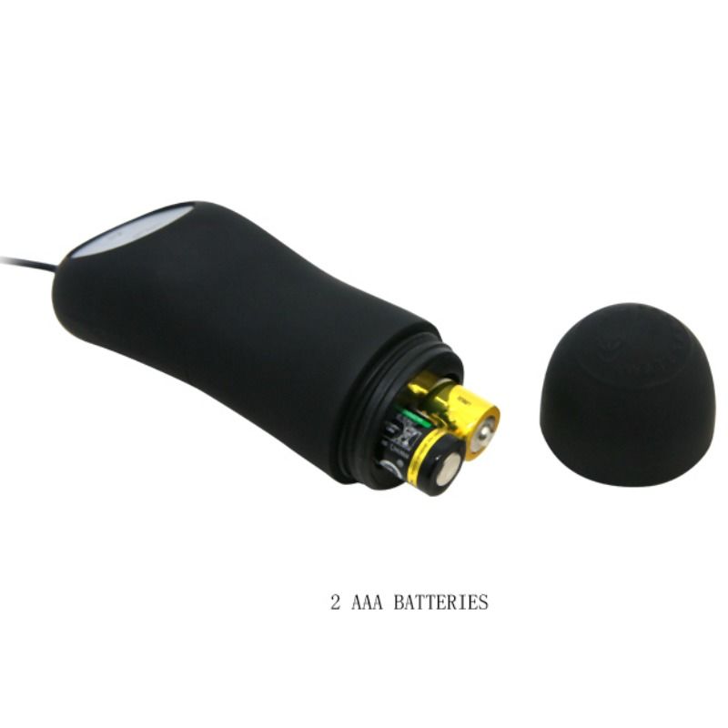 PRETTY LOVE - PLUG ANAL DE SILICONE COM 12 MODOS DE VIBRAÇÃO PRETO - Image 6