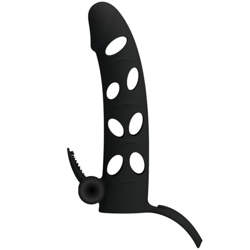 PRETTY LOVE – CAPA DE SILICONE COM VIBRAÇÃO 15,2 CM