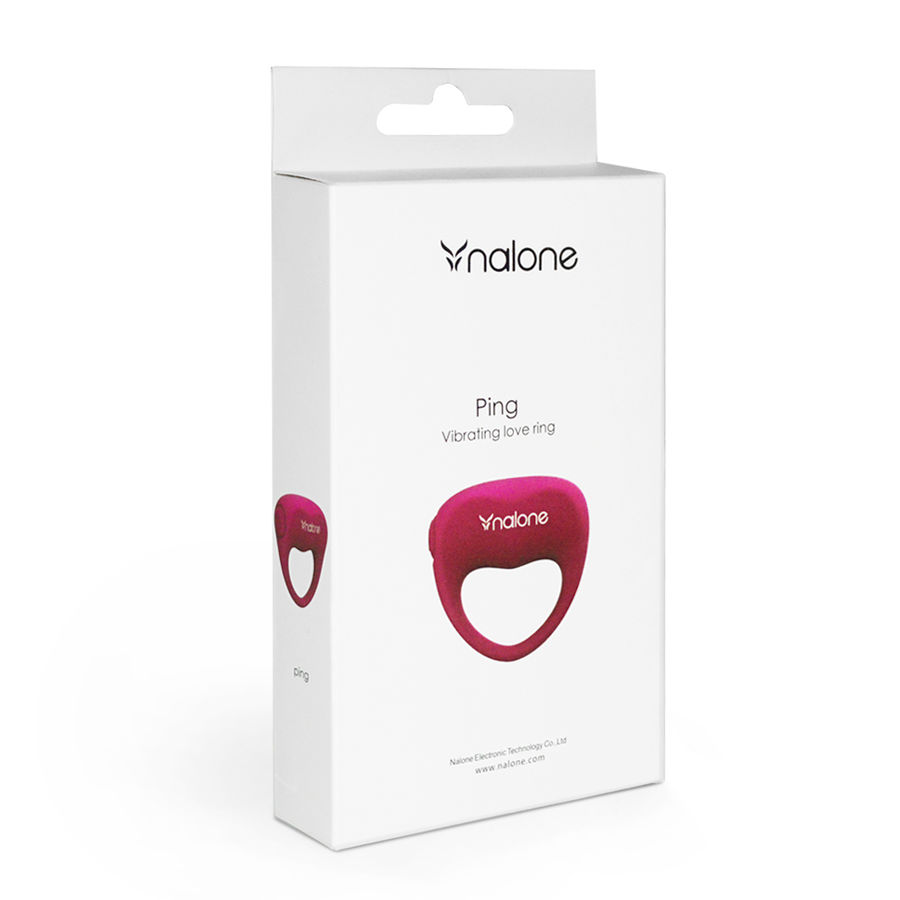 NALONE – ANEL VIBRATÓRIO ROSA COM AMOR