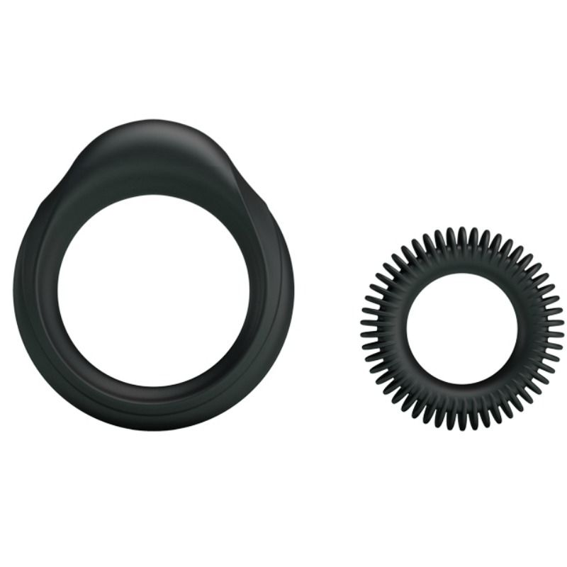 BAILE – KIT 2 ANÉIS DE SILICONE PARA PÊNIS