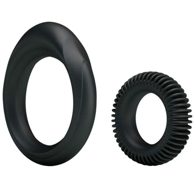 BAILE – KIT 2 ANÉIS DE SILICONE PARA PÊNIS