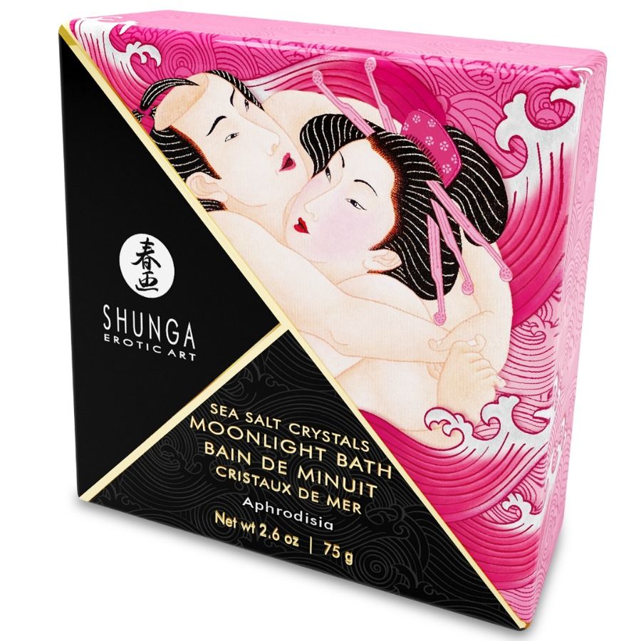 SHUNGA – SAIS DE BANHO AROMATIZADOS AFRODISIA 75 g