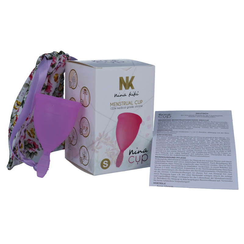 NINA KIKÍ – COPO MENSTRUAL ROXO – TAMANHO P