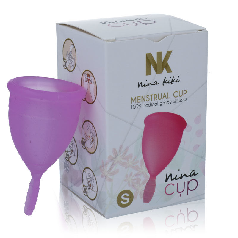 NINA KIKÍ - COPO MENSTRUAL ROXO - TAMANHO P - Image 3