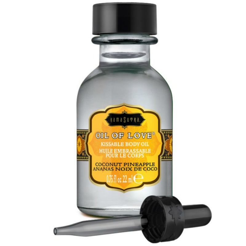 KAMASUTRA – ÓLEO COMESTÍVEL – COCO E ABACAXI 22 ML