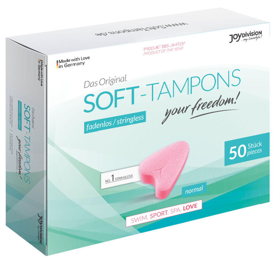 Absorventes internos Joy Division Soft – Absorventes internos originais Soft 50 UDS