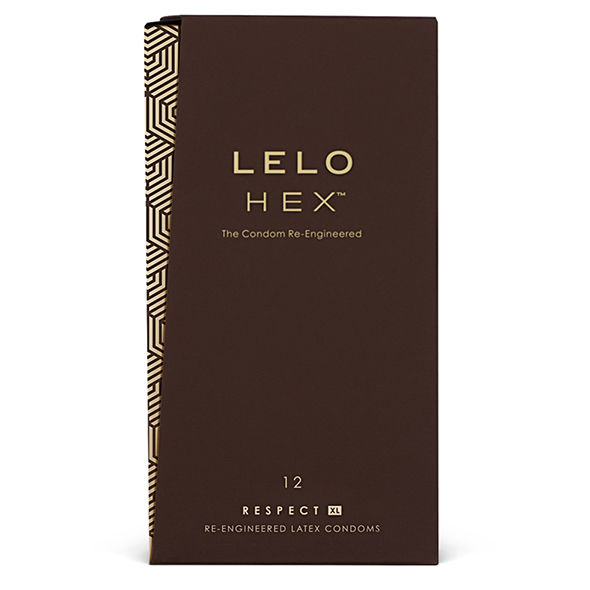 LELO – CAMISINHAS HEX RESPECT XL – PACOTE COM 12 UNIDADES