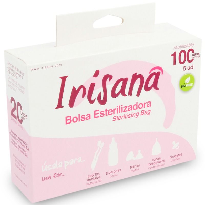 IRISANA – SACO ESTERILIZADOR 5 UNIDADES