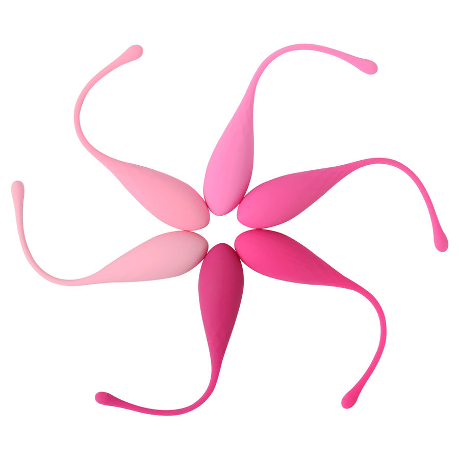 LESLIE – KEGEL FIT CONJUNTO DE 6 PESOS PARA TREINAMENTO DOS MÚSCULOS PÉLVICOS