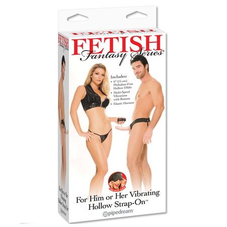 SÉRIE FETICHE DE FANTASIA – ARNÊS VIBRADORES OCOS PARA ELE E PARA ELA, NATURAL, 14CM
