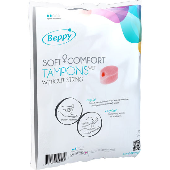 BEPPY – ABSORVENTES INTERNOS SOFT COMFORT – 30 UNIDADES