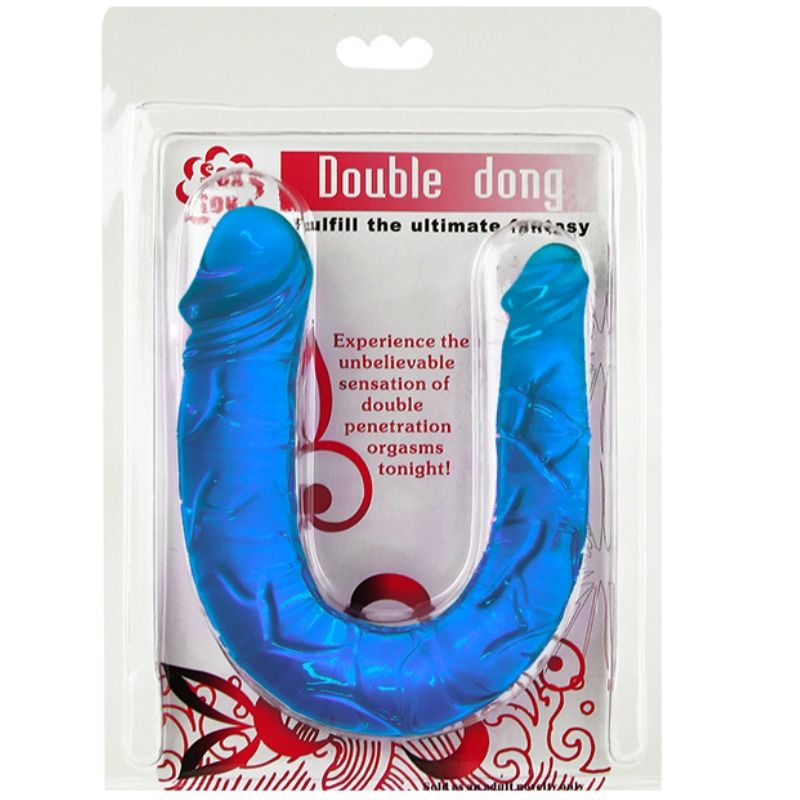 BAILE – DUPLO DONG DUPLO DILDO AZUL