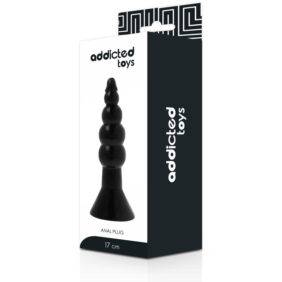 ADICTED TOYS - PLUG ANAL 17 CM PRETO - Image 3