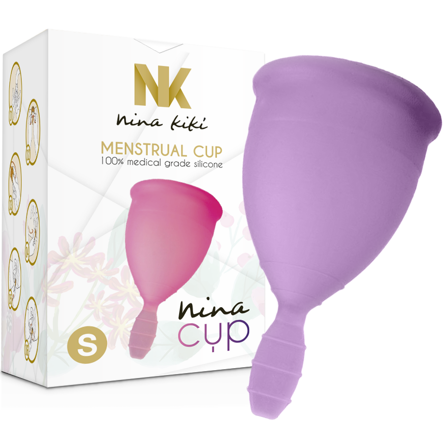 NINA KIKÍ - COPO MENSTRUAL ROXO - TAMANHO P - Image 4