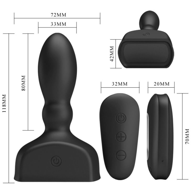 PRETTY LOVE - VIBRADOR DE PRÓSTATA E INFLÁVEL PARA CASAMENTO - Image 3