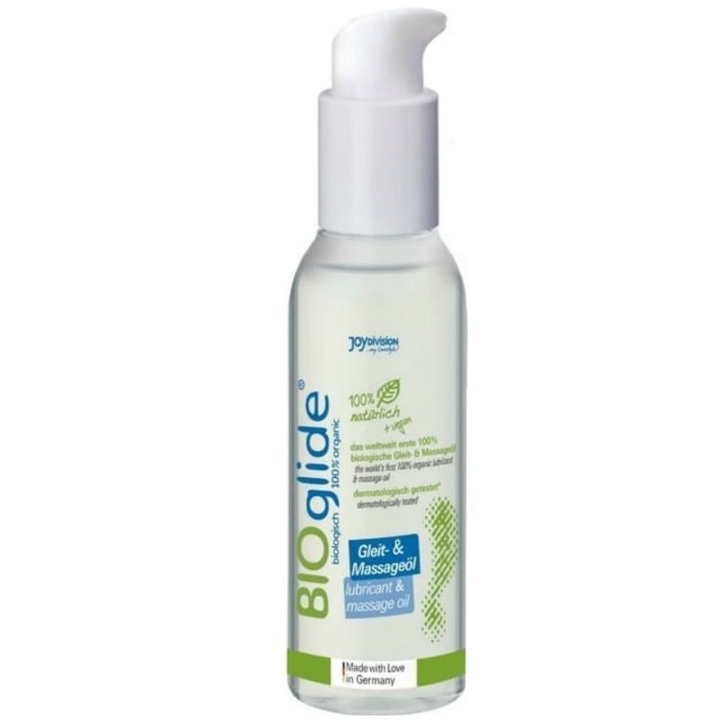 BIOGLIDE – LUBRIFICANTE E ÓLEO DE MASSAGEM ORGÂNICO 125 ML