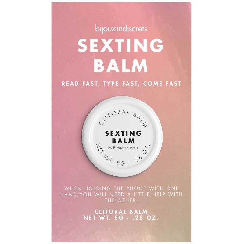 INDISCRETT JEWELRY – BÁLSAMO PARA CLITERAPIA – BÁLSAMO PARA SEXTING NO CLITÓRIS