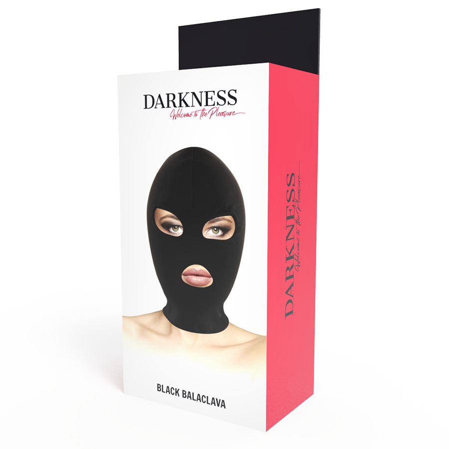 ESCURIDÃO - MÁSCARA DE SUBMISSÃO BDSM PARA BOCA E OLHOS PRETA - Image 3