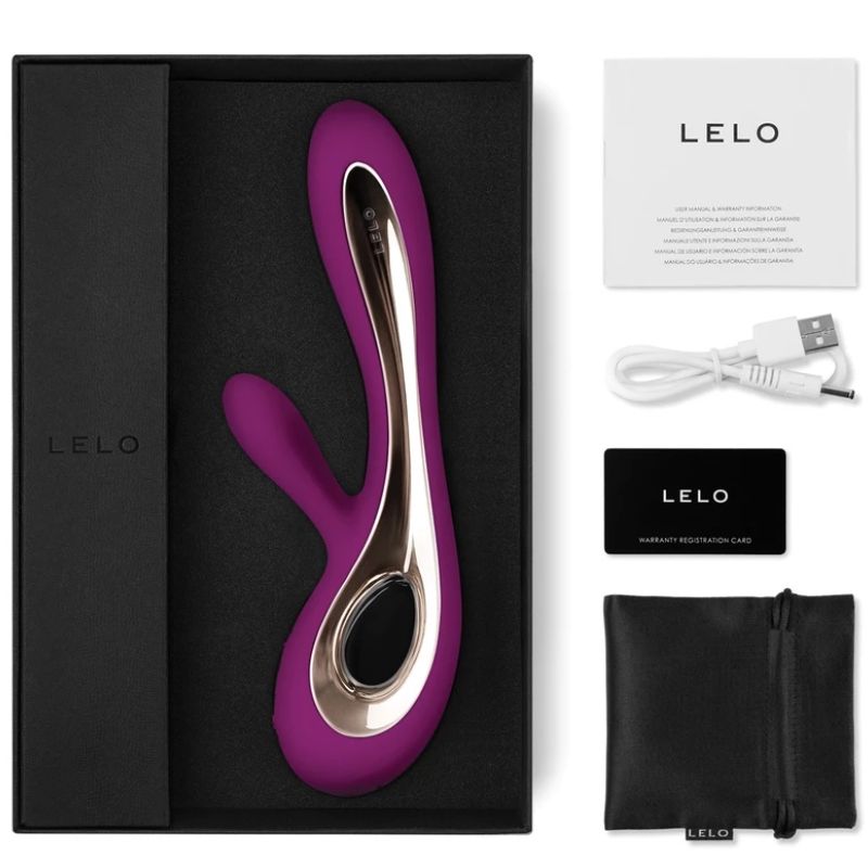 LELO – SORAYA 2 VIBRADOR ROXO COELHO