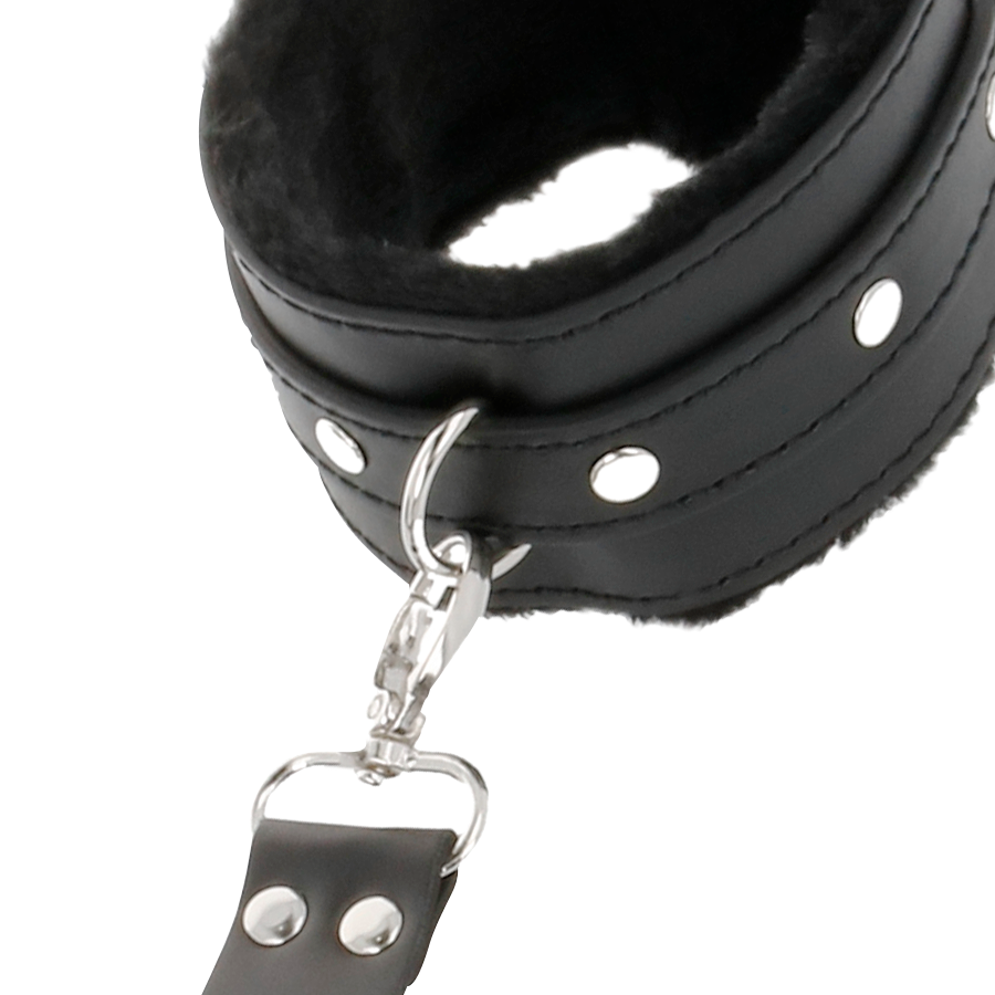ESCURIDÃO - ALGEMAS DE COURO PARA PÉS E MÃOS PRETAS - Image 7
