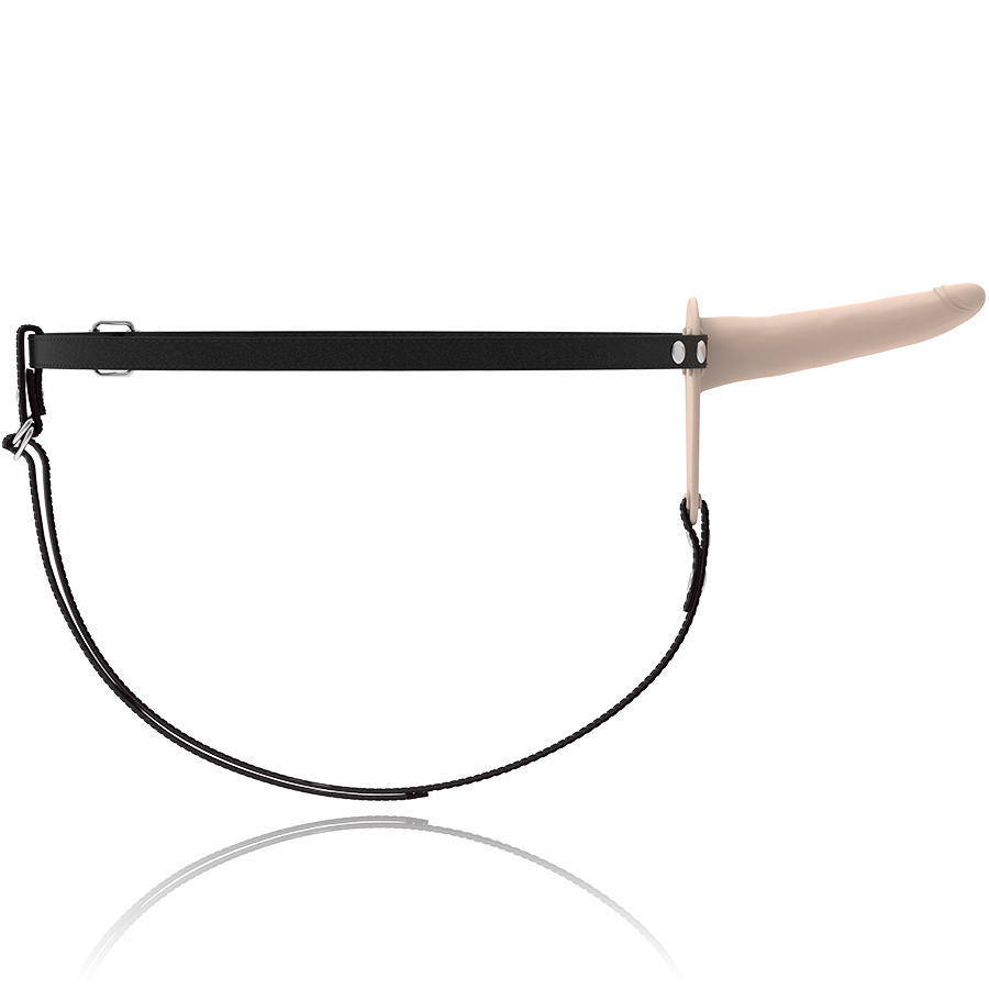 Arreio submisso para fetiche - Silicone cor da pele 15 cm - Image 3