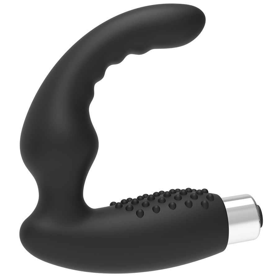 ADDICTED TOYS – VIBRADOR PROSTÁTICO RECARREGÁVEL MODELO 2 – PRETO