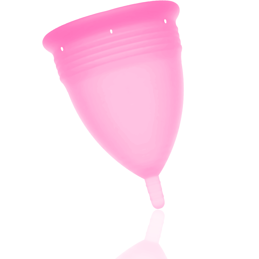 STERCUP - COPO MENSTRUAL DE SILICONE ROSA, APROVADO PELA APROVAÇÃO DA FAMÍLIA - TAMANHO G - Image 3