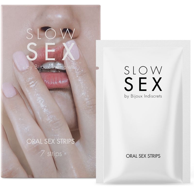 BIJOUX INDISCRETS – TIRAS DE SEXO ORAL LENTO