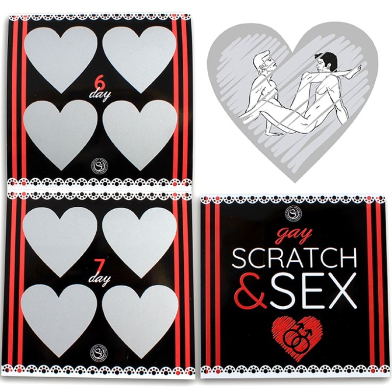 SECRETPLAY – JOGO DE RASPAR E SEXO PARA CASAIS GAYS (ES/EN/FR/PT/DE)
