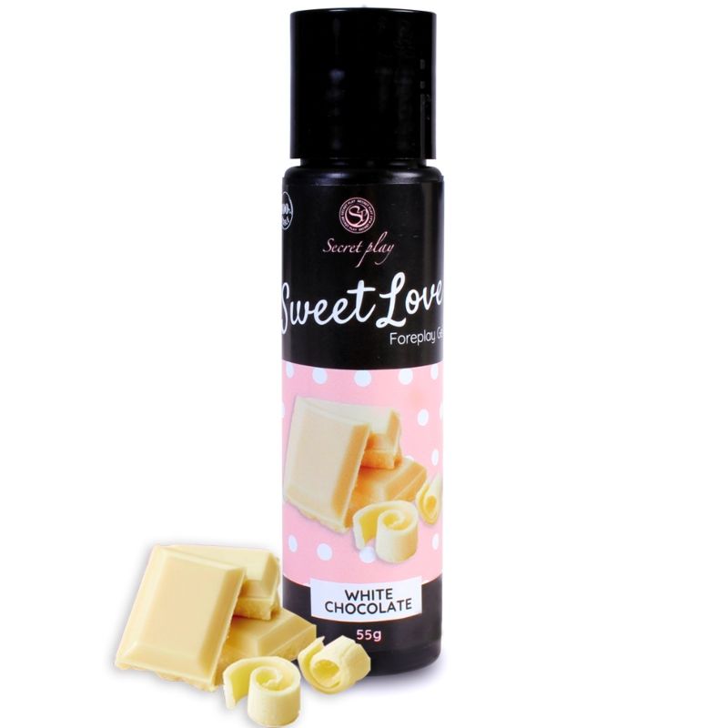 SECRETPLAY – GEL SWEET LOVE CHOCOLATE BRANCO 60 ML