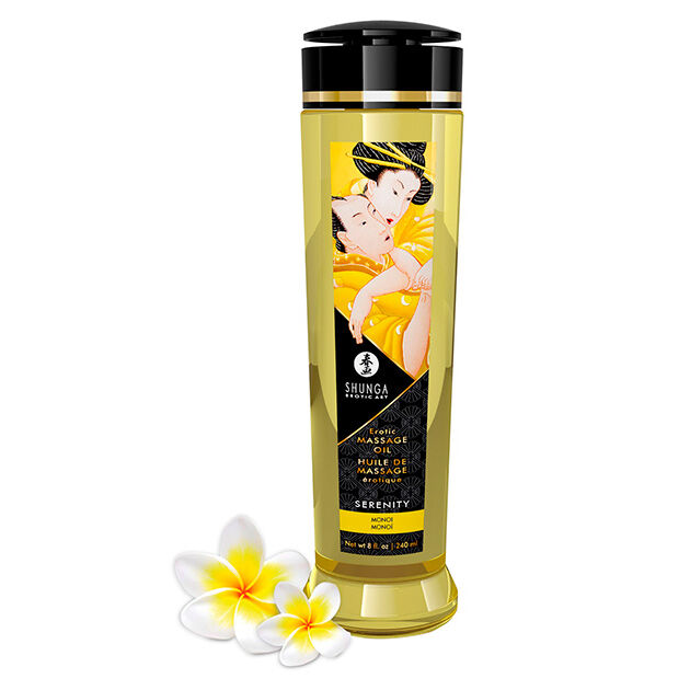 SHUNGA – ÓLEO DE MASSAGEM ERÓTICA SERENITY 240 ML