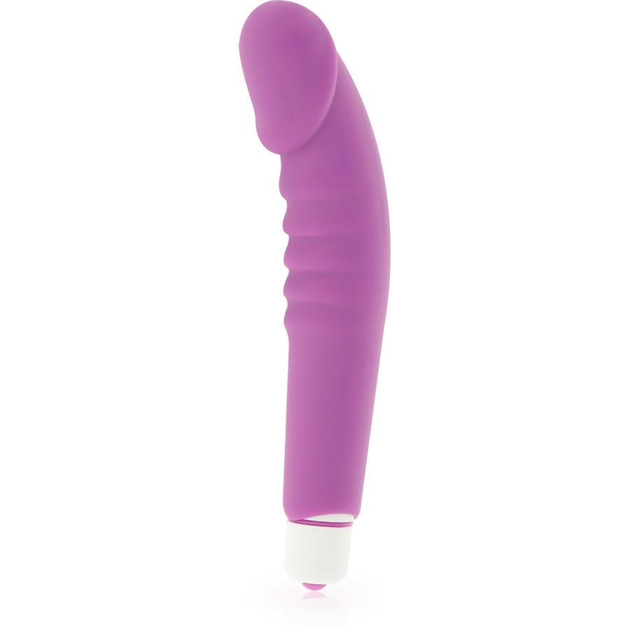 DOLCE VITA - PRAZER REALISTA EM SILICONE ROXO - Image 3