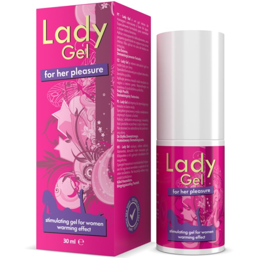 INTIMATELINE – GEL ÍNTIMO FEMININO PARA PRAZER, GEL ESTIMULANTE COM EFEITO DE CALOR ELLA 30 ML