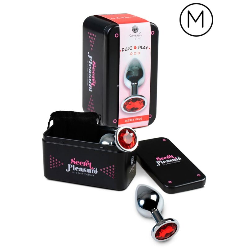 SECRETPLAY – PLUG ANAL VERMELHO M