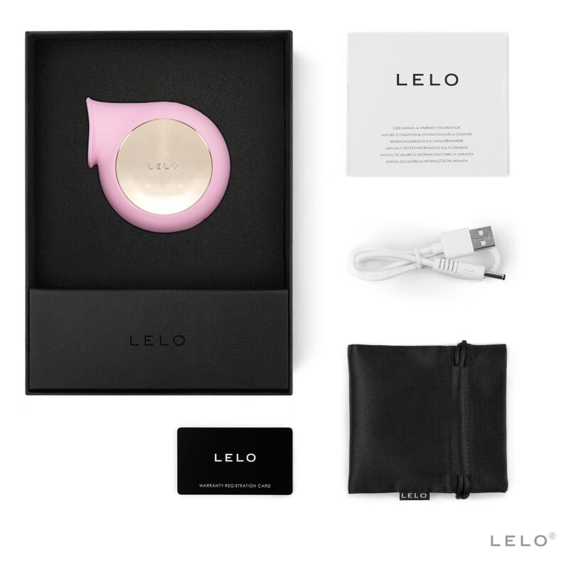 LELO – SILA PINK ESTIMULADOR DE ONDAS DO CLITÓRIS
