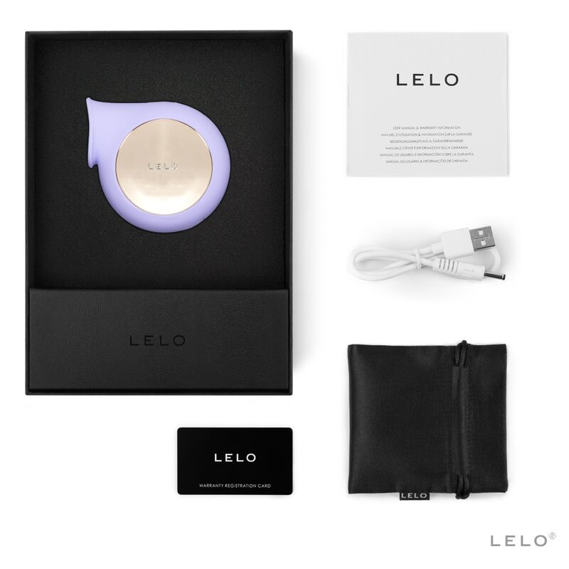 LELO – SILA LILAC – ESTIMULADOR DE ONDAS DO CLITÓRIS
