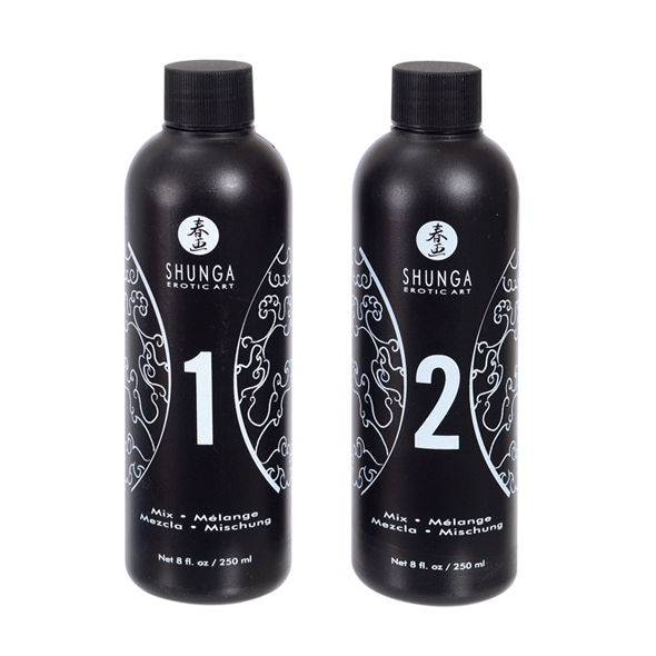 SHUNGA – GEL DE MASSAGEM ERÓTICA ORIENTAL CORPO A CORPO COM MORANGOS E CAVA