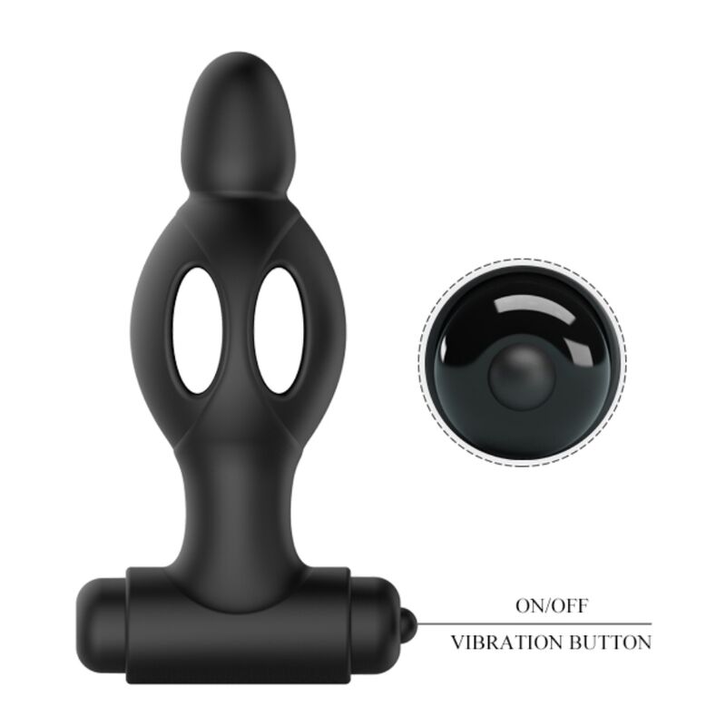 MR PLAY - PLUG ANAL DE SILICONE COM VIBRAÇÃO - Image 4