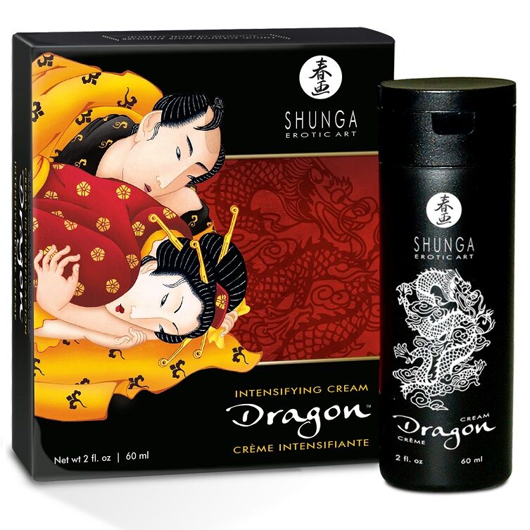SHUNGA – CREME PARA AUMENTAR A EREÇÃO DRAGÃO