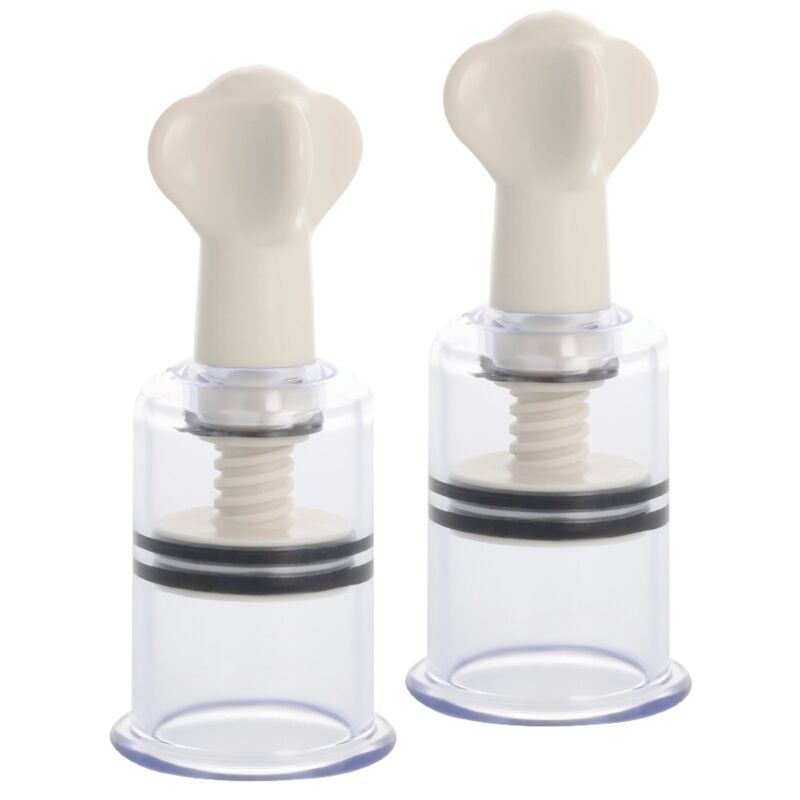 SUGIDORES DE MAMILO TRANSPARENTES DARKNESS, 5 CM DE DIÂMETRO
